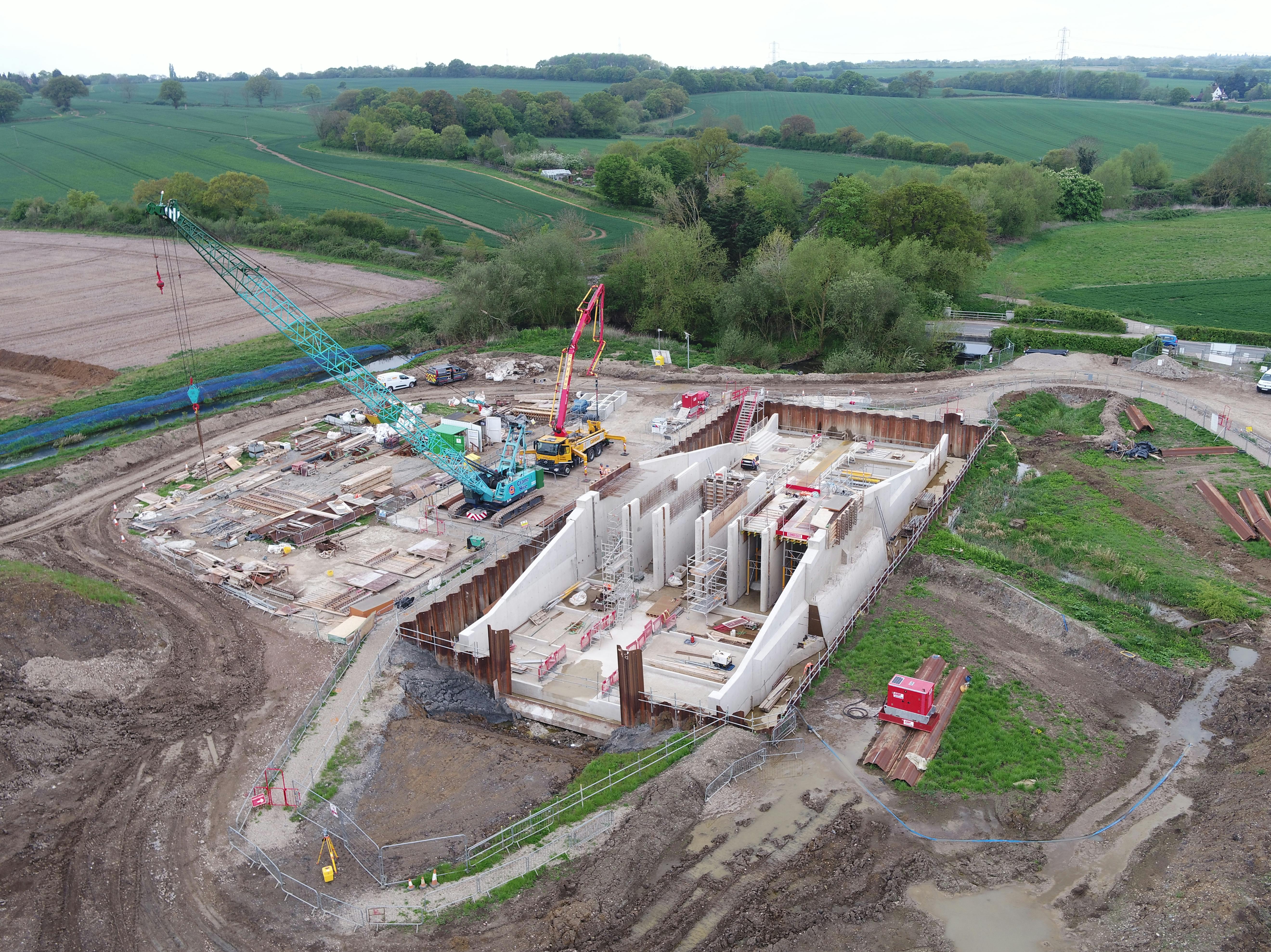 12. Aerial photo of Control Structure progress - 07.05.2025.JPG