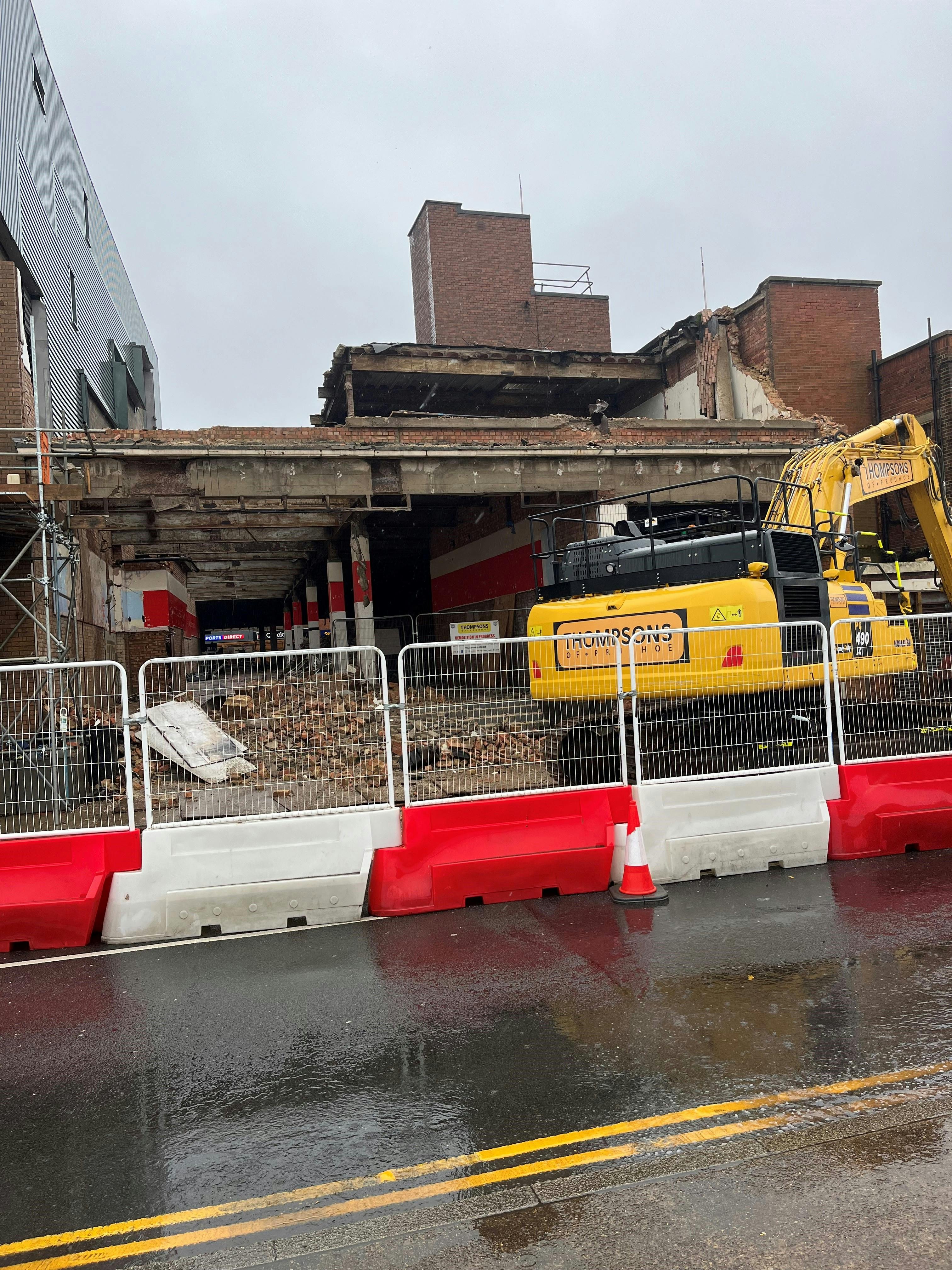 M&S and Goodwins Demolition - 22nd May 2024