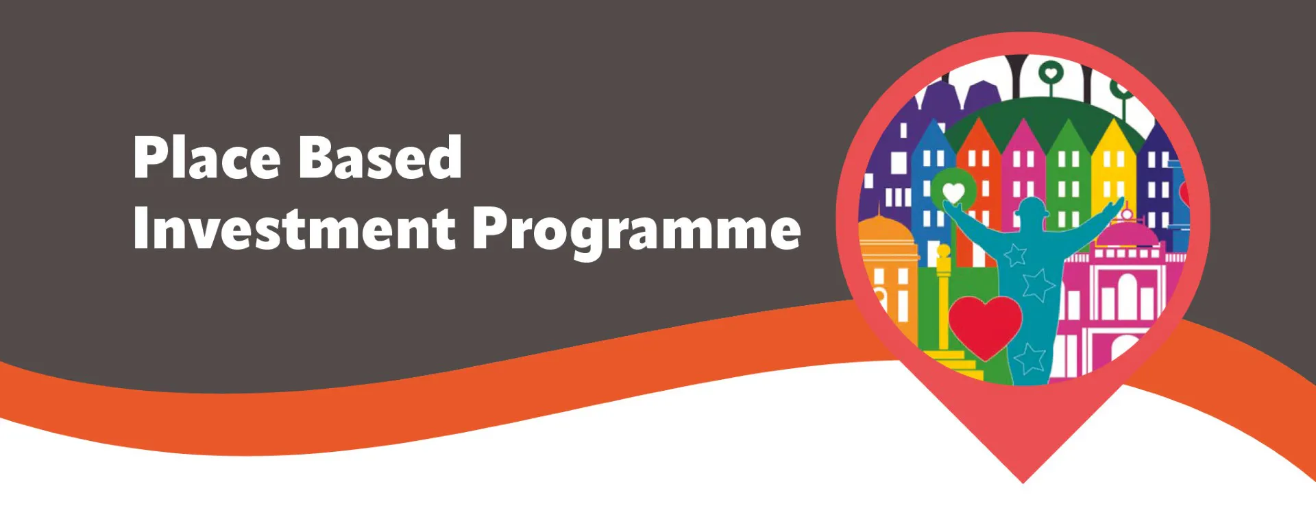 Place based investment programme banner and illustration