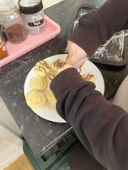 Chocolate covered shortbread