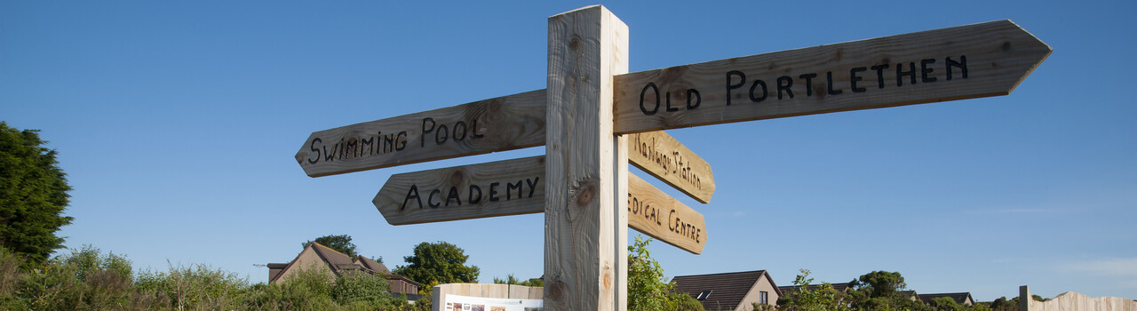 Portlethen Moss - Wayfinding