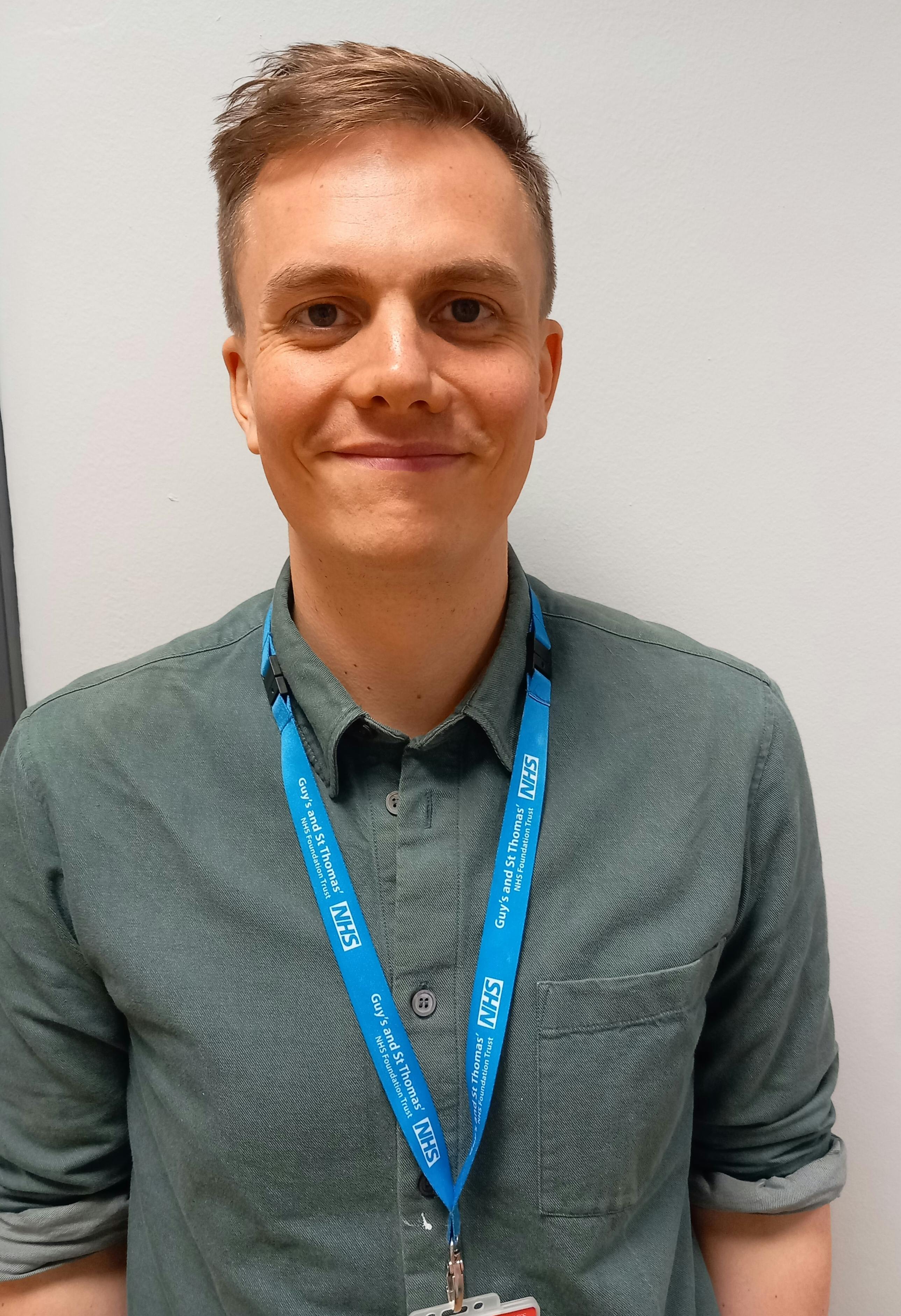 Team member, Michael Sanderson