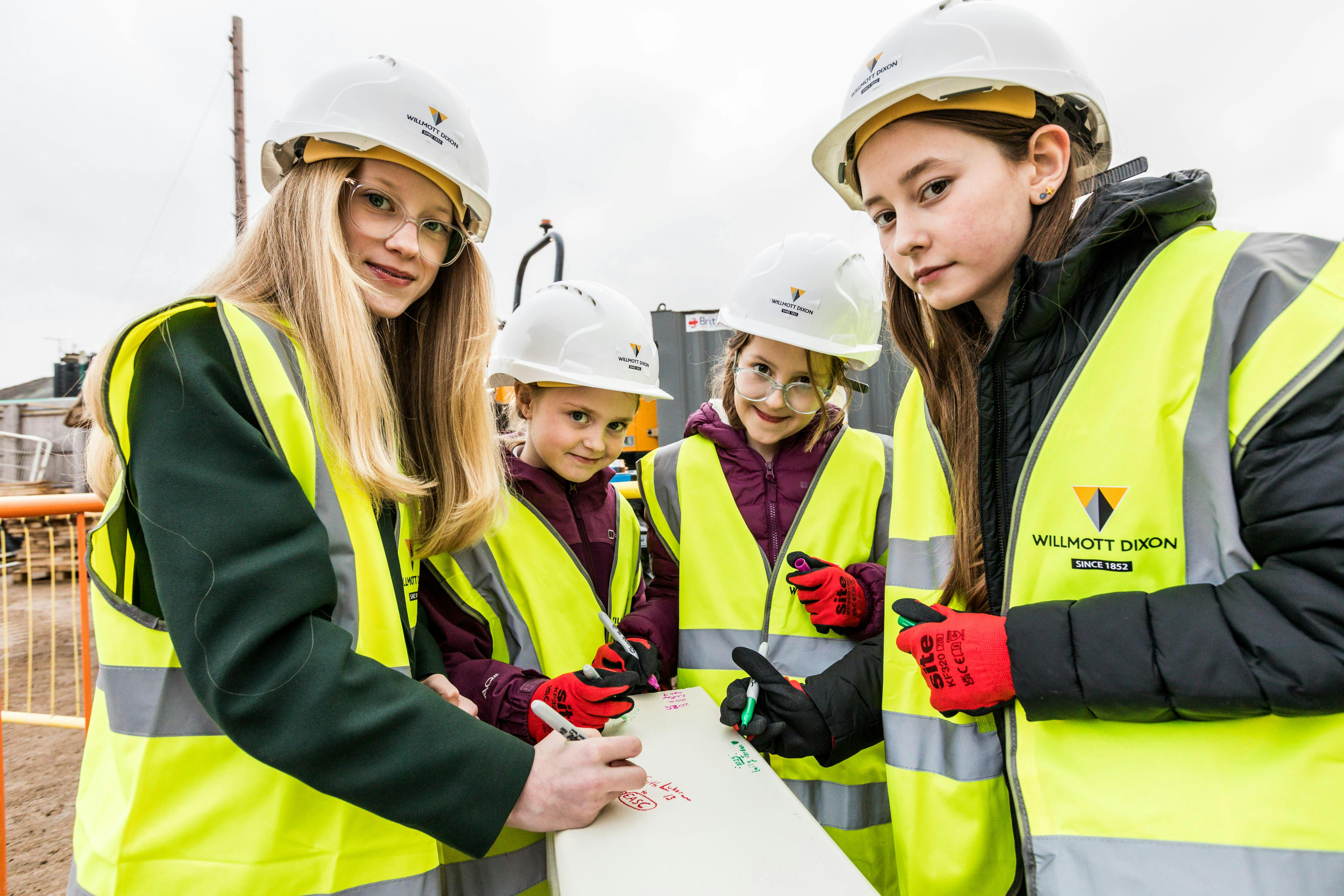 Eston Pool - Steel Beam Signing (22.1.25)