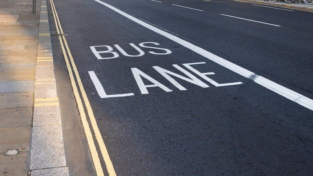 Bus lane