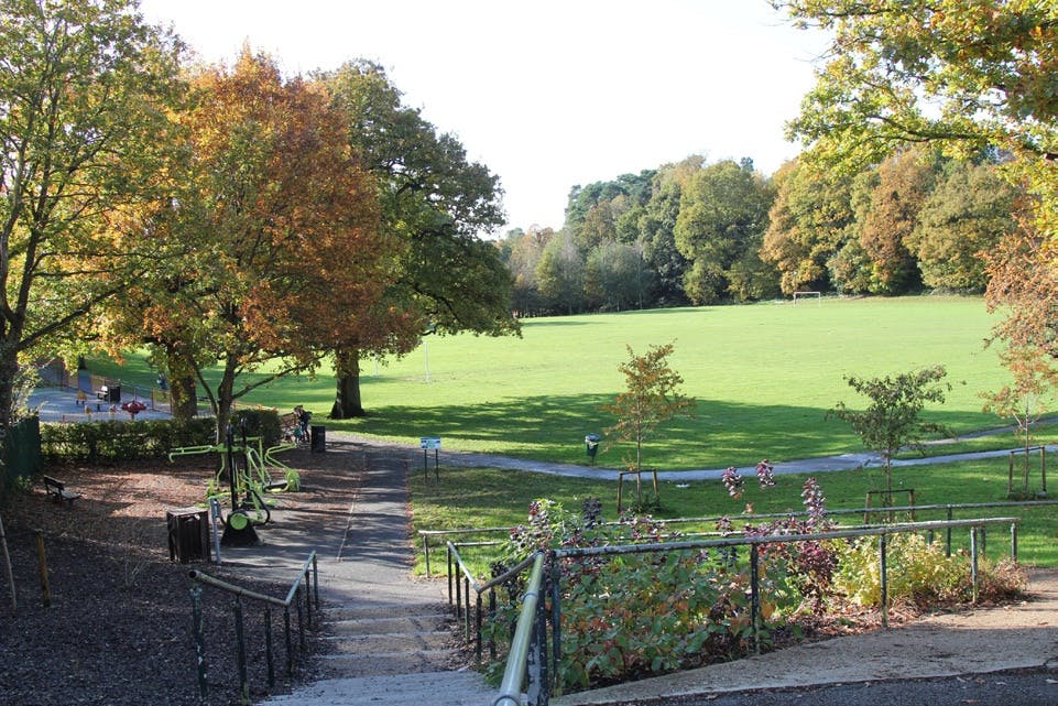 Victoria Park from South Road entrance