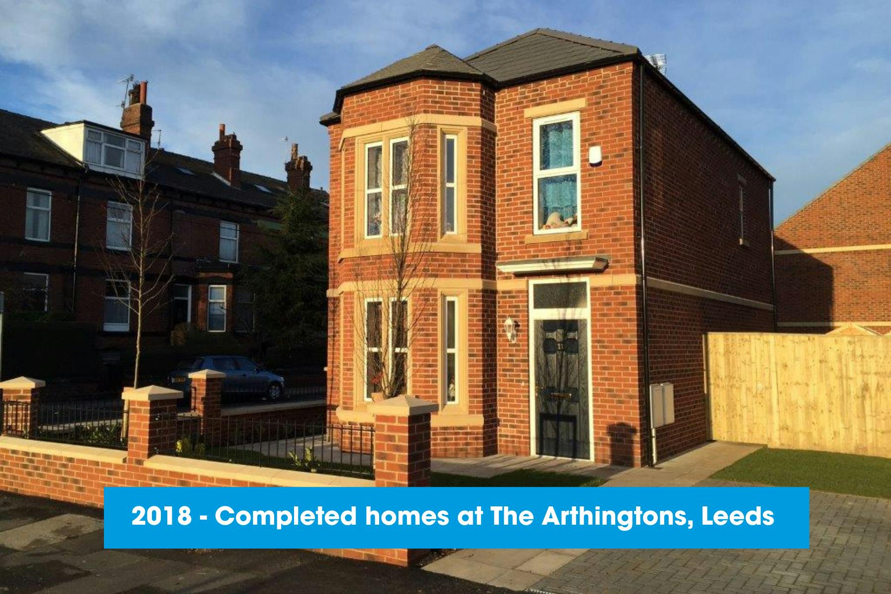2018 - Completed homes at The Arthingtons, Leeds