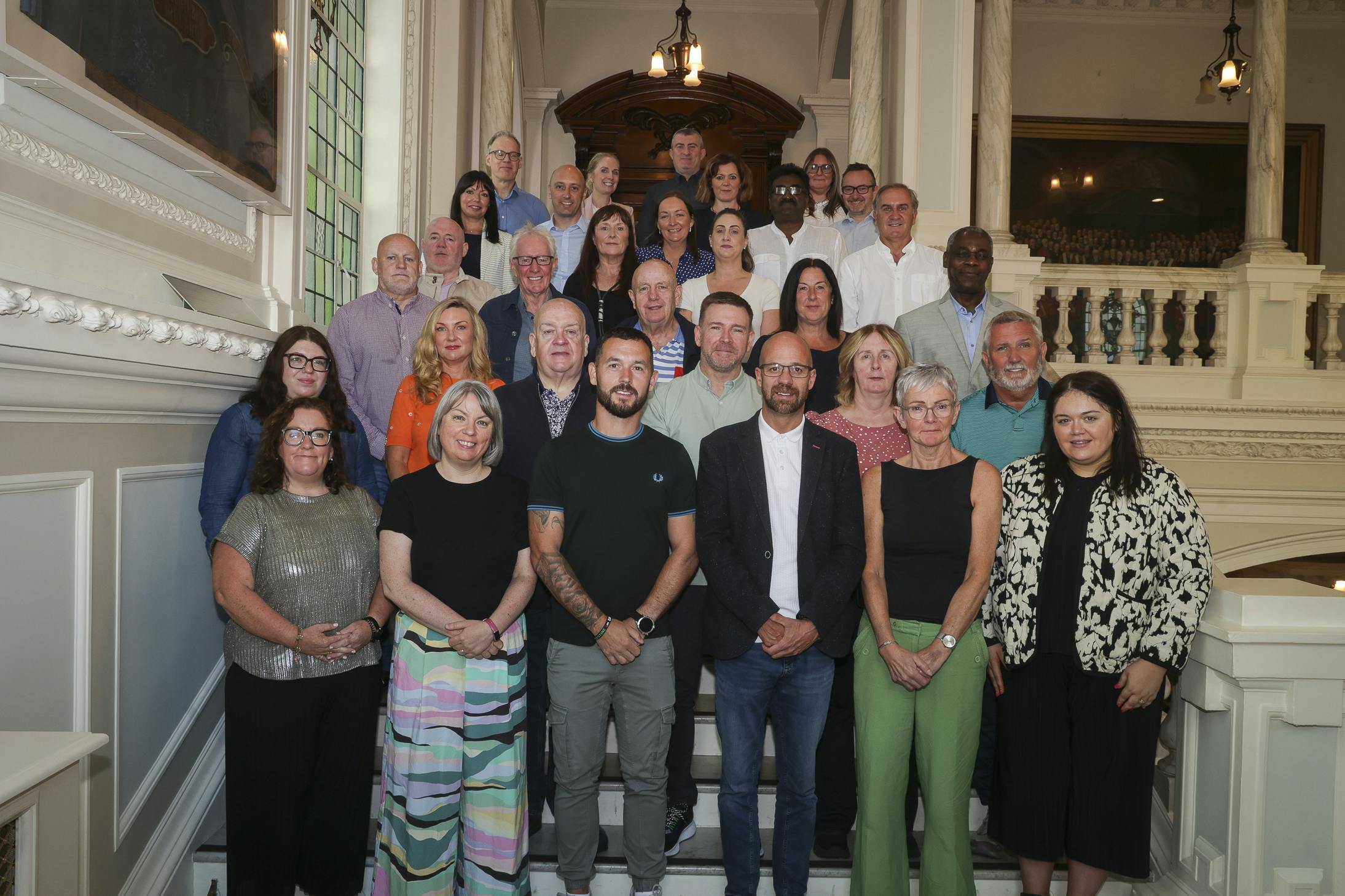 VCSE panel members and Belfast Agenda Team