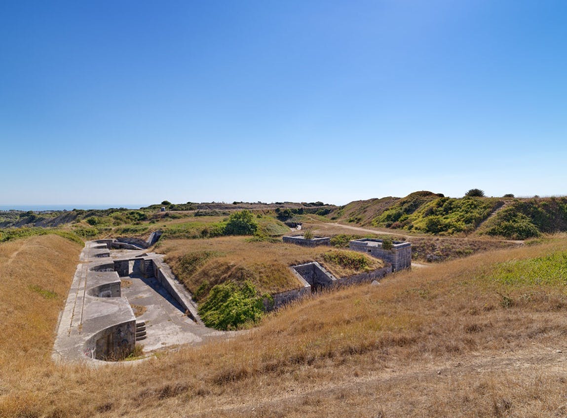 High Angle Battery 1 - credit Historic England Archives