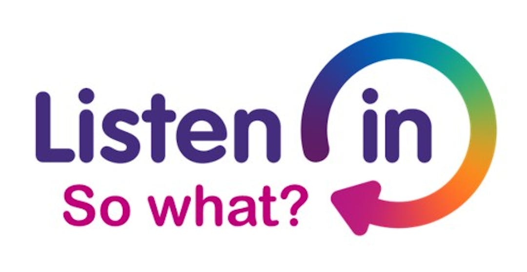 Listen in so what? logo