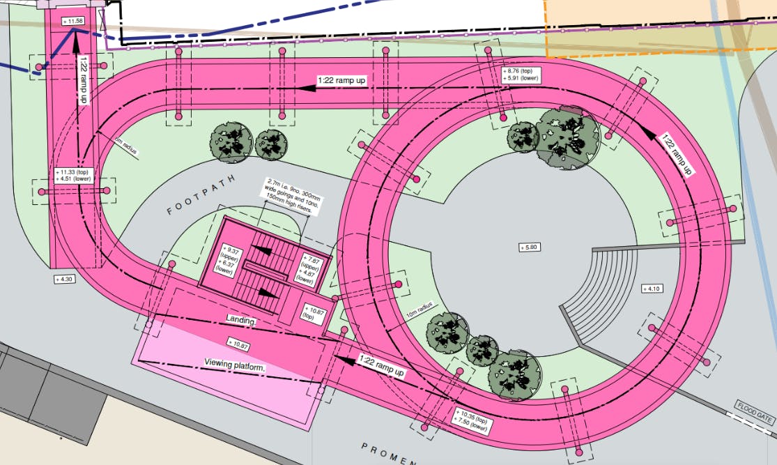 Chalkwell Ramp Option 2 DRAWING