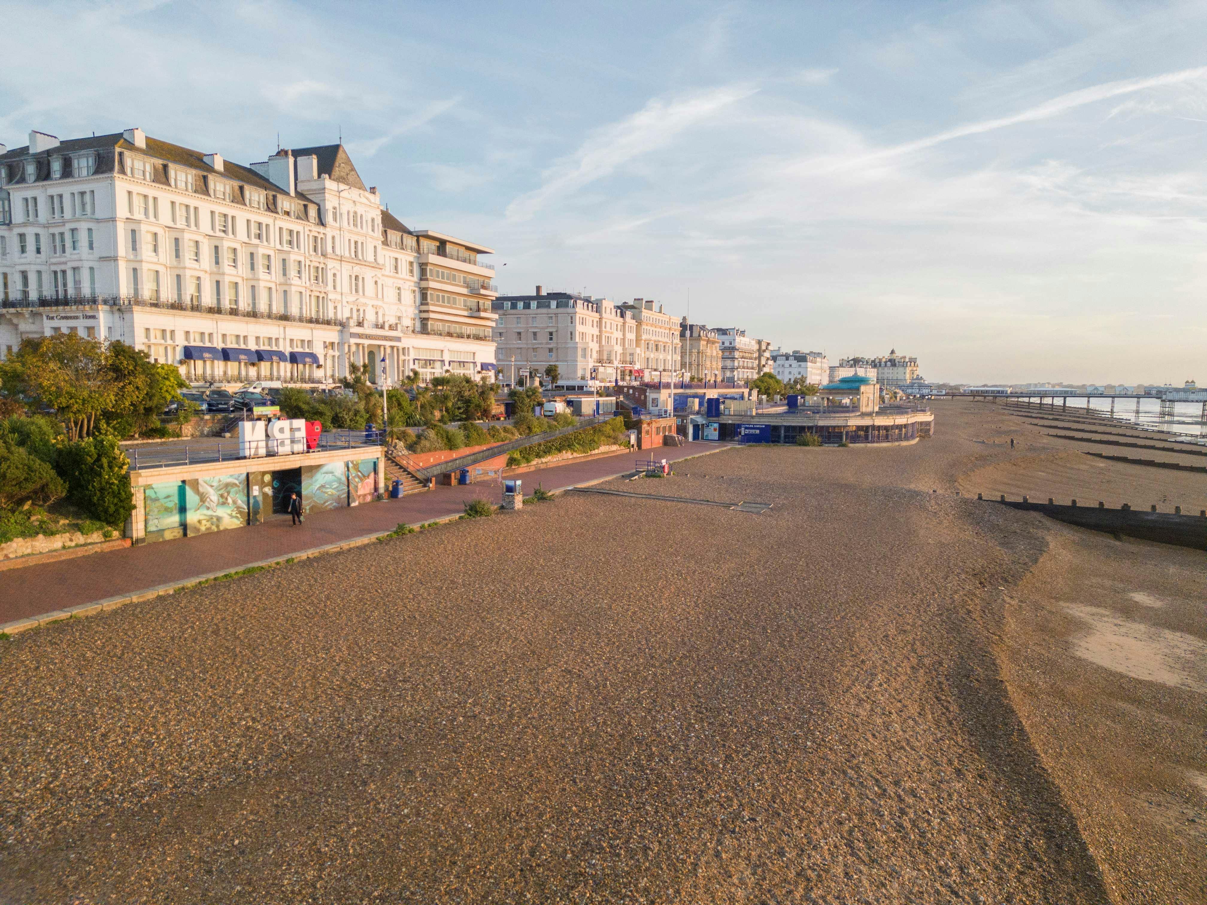 Eastbourne Promenade and beach