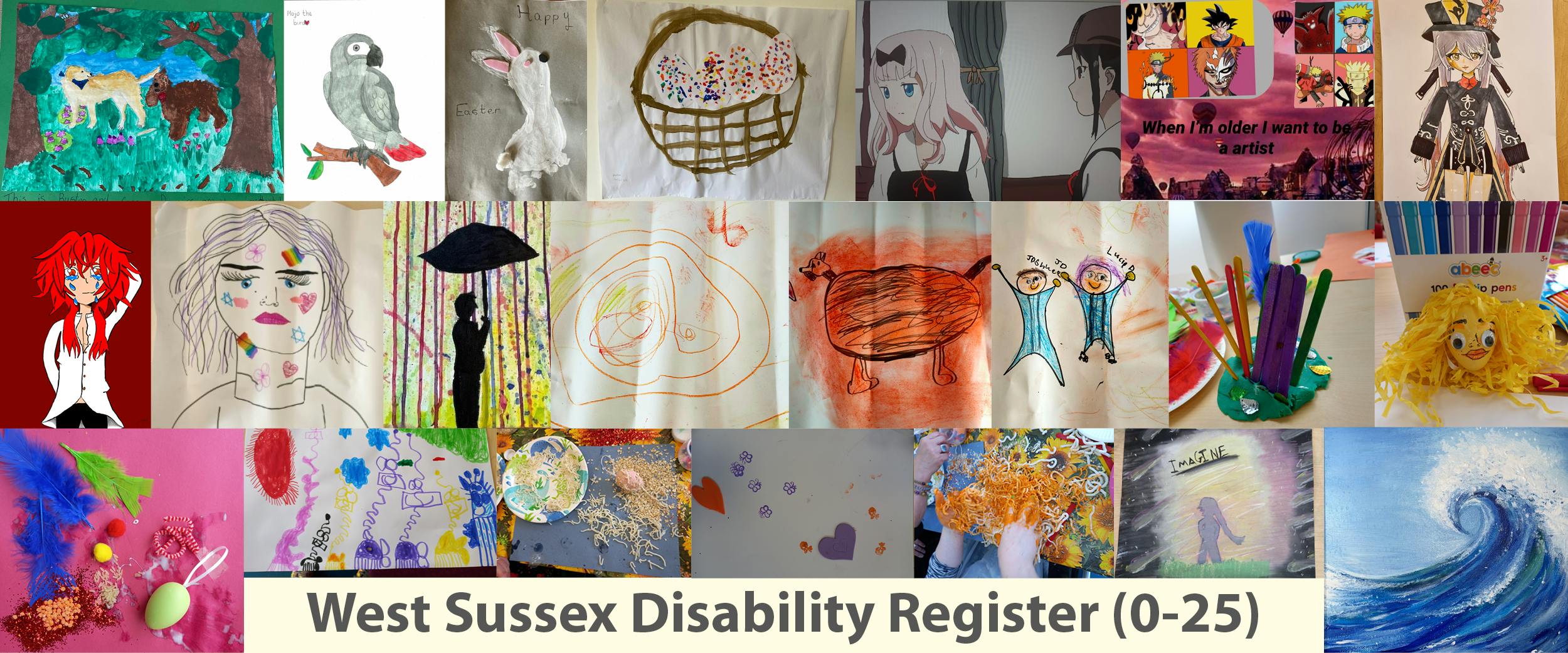 West Sussex Disability Register 0-25. 