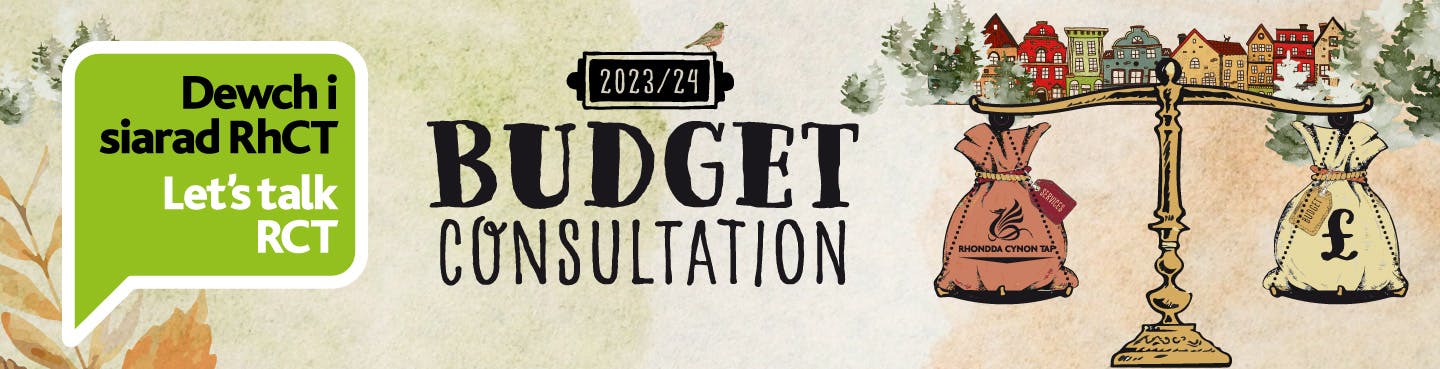Let's Talk RCT Budget Consultation 2023/24