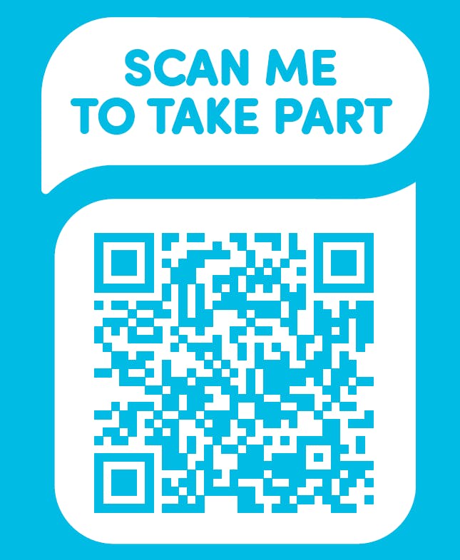 QR Code - Links to the survey Platform