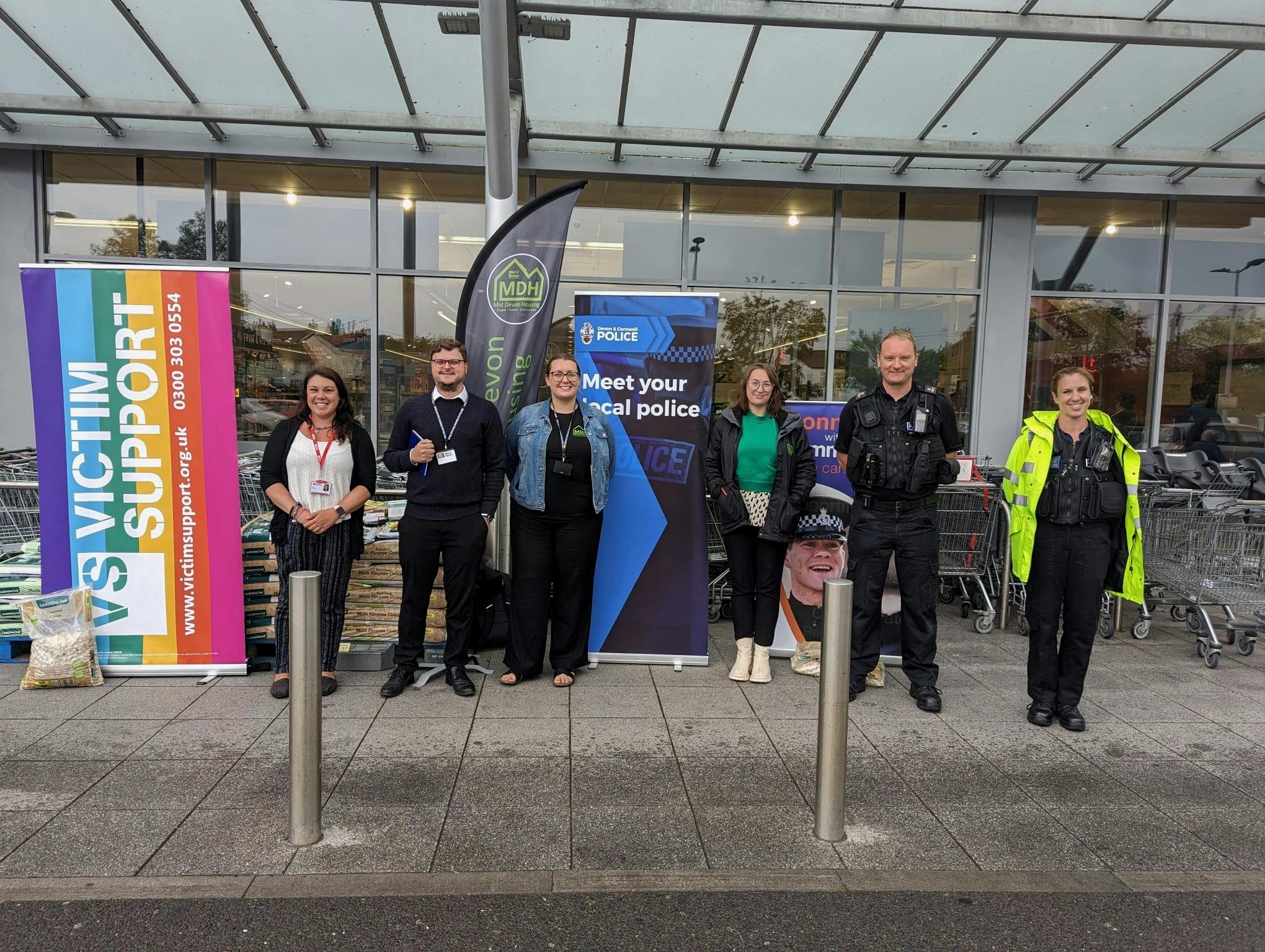 ASB, MDH and Devon & Cornwall Police partnered for a Street Surgery 