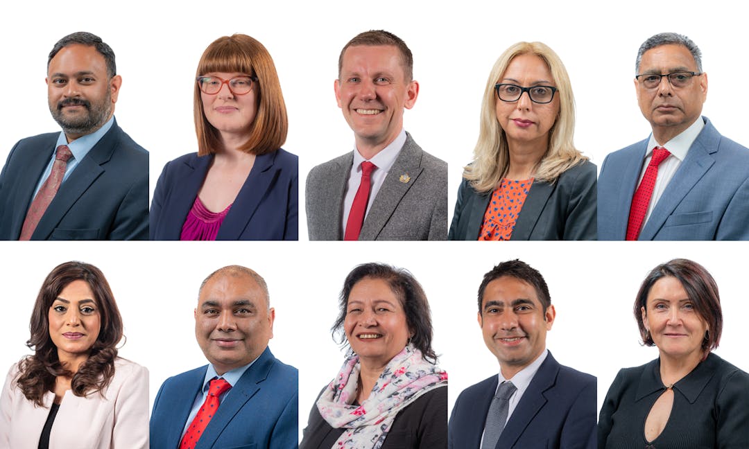 Headshots of London Borough of Hounslow Cabinet Members