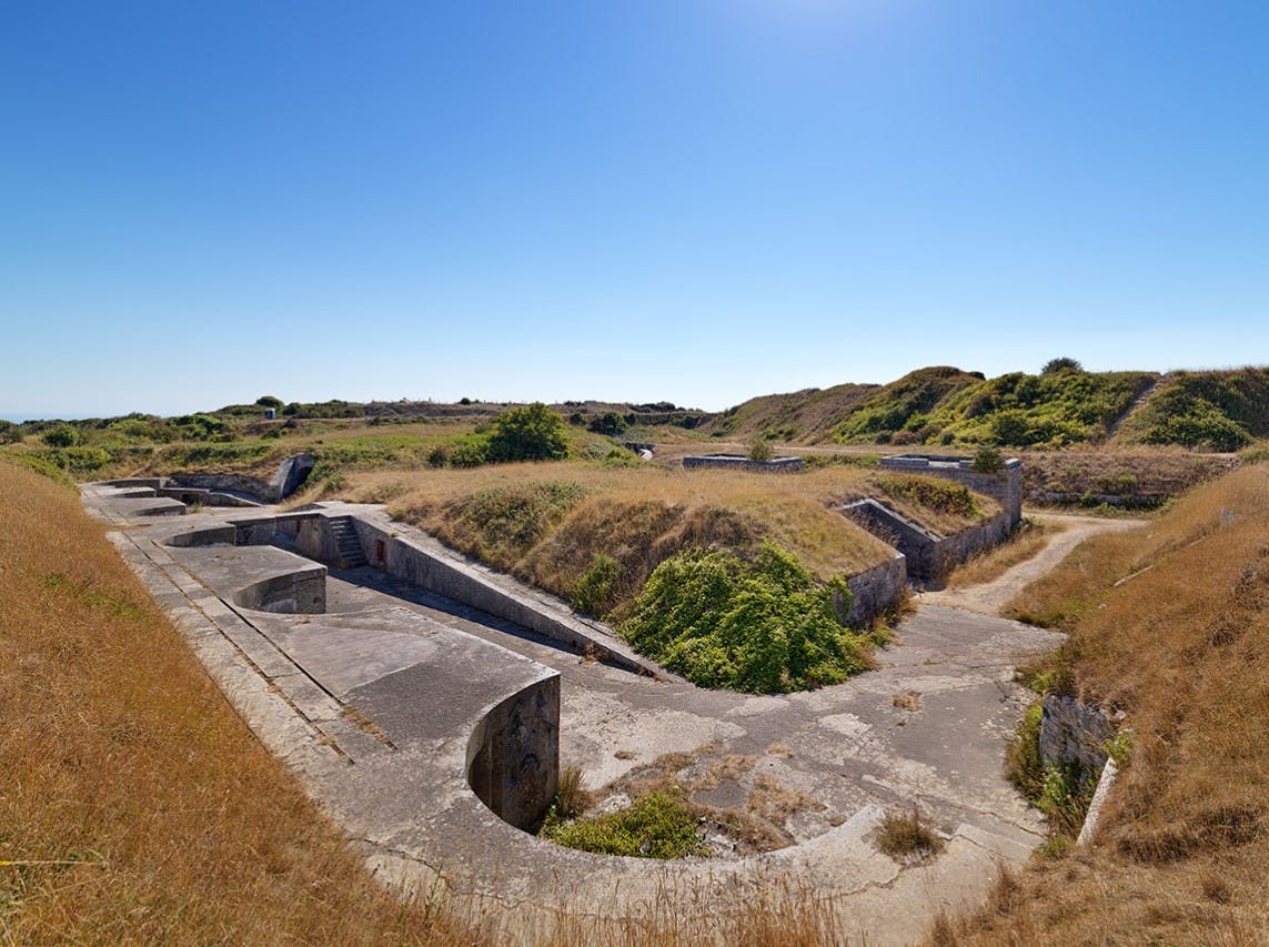 High Angle Battery 2- credit Historic England Archives