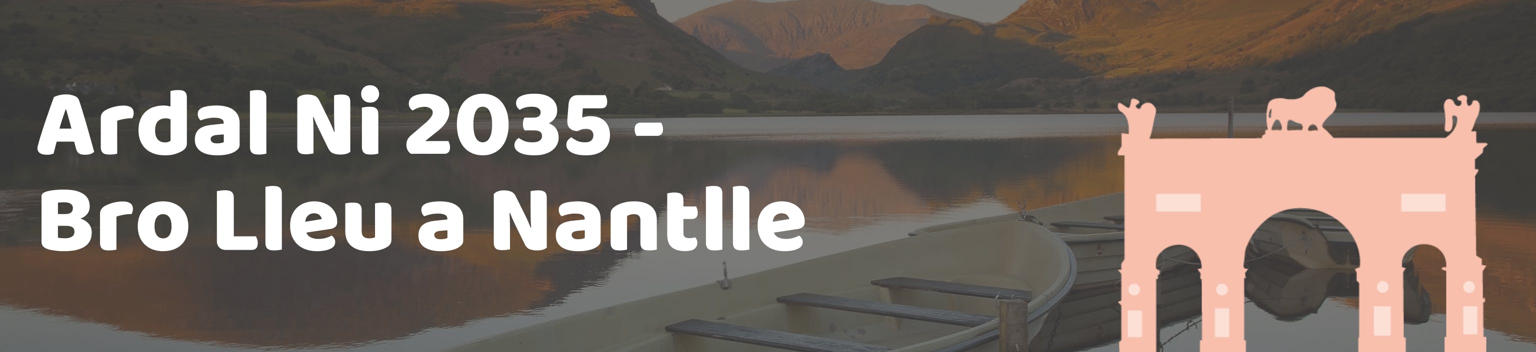 Cychod ar Llŷn Nantlle Uchaf