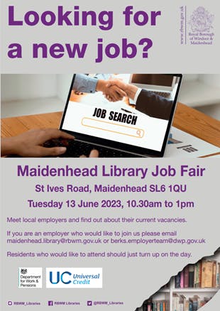 Maidenhead Job Fair -  13 June 2023