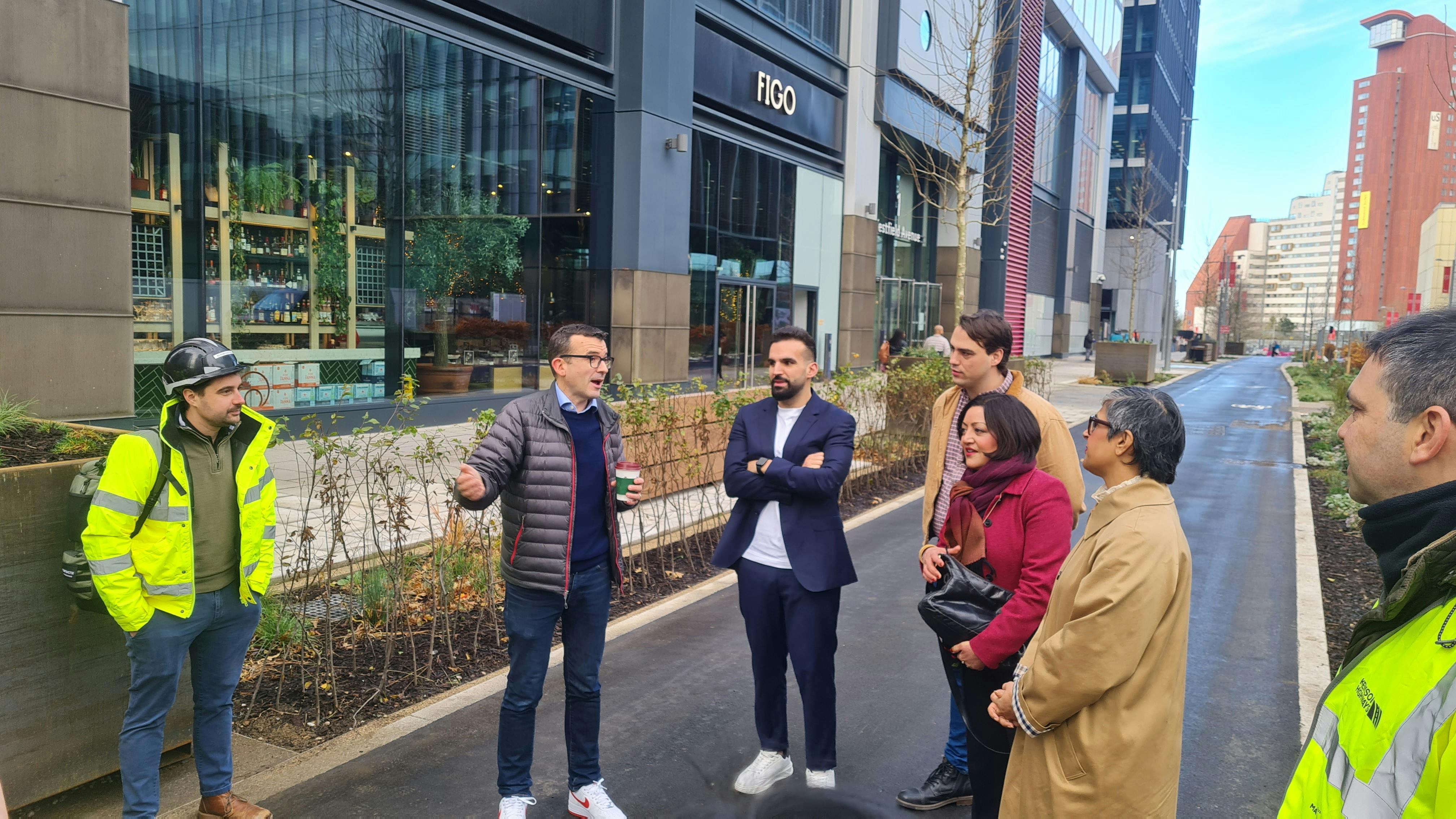 Westfield Avenue Phase A launch event