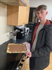 Chocolate covered shortbread