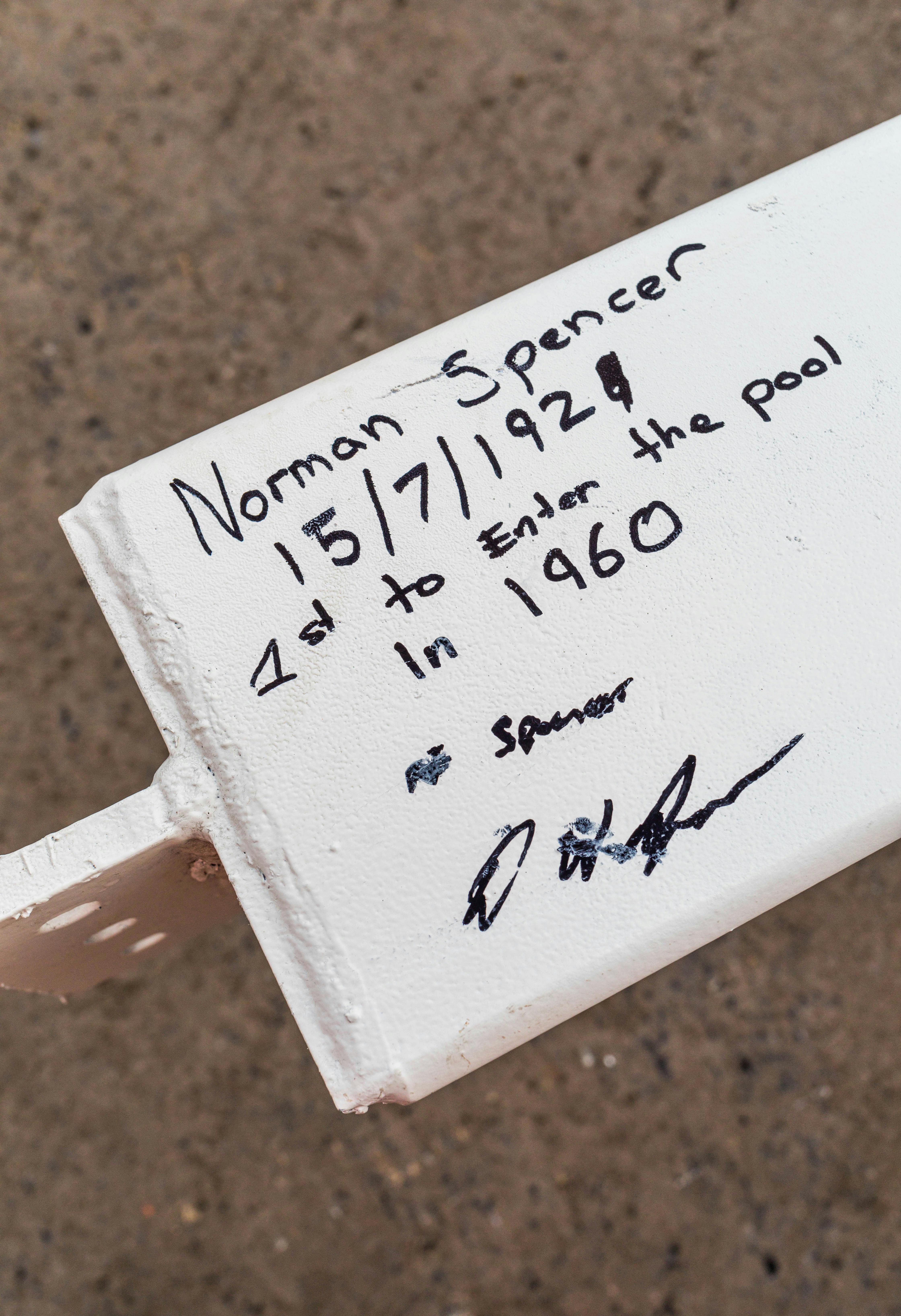 Eston Pool - Steel Beam Signing (22.1.25)