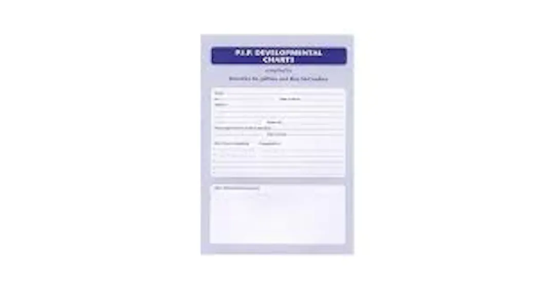 Cover page of the PiP developmental checklist