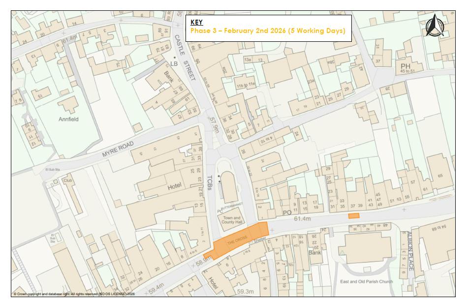 Roadwork maps | Roadworks - Forfar and Kirriemuir from January 2026 ...