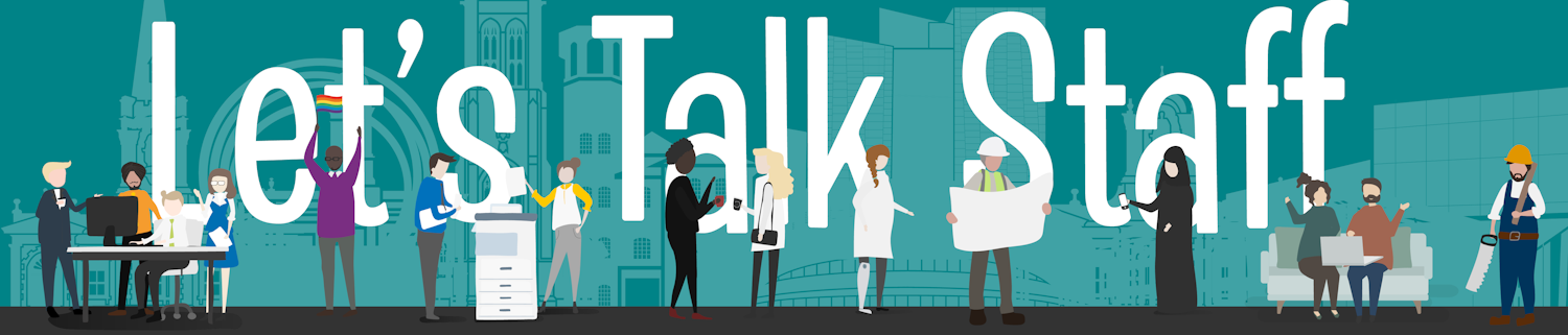 Let's Talk Staff banner
