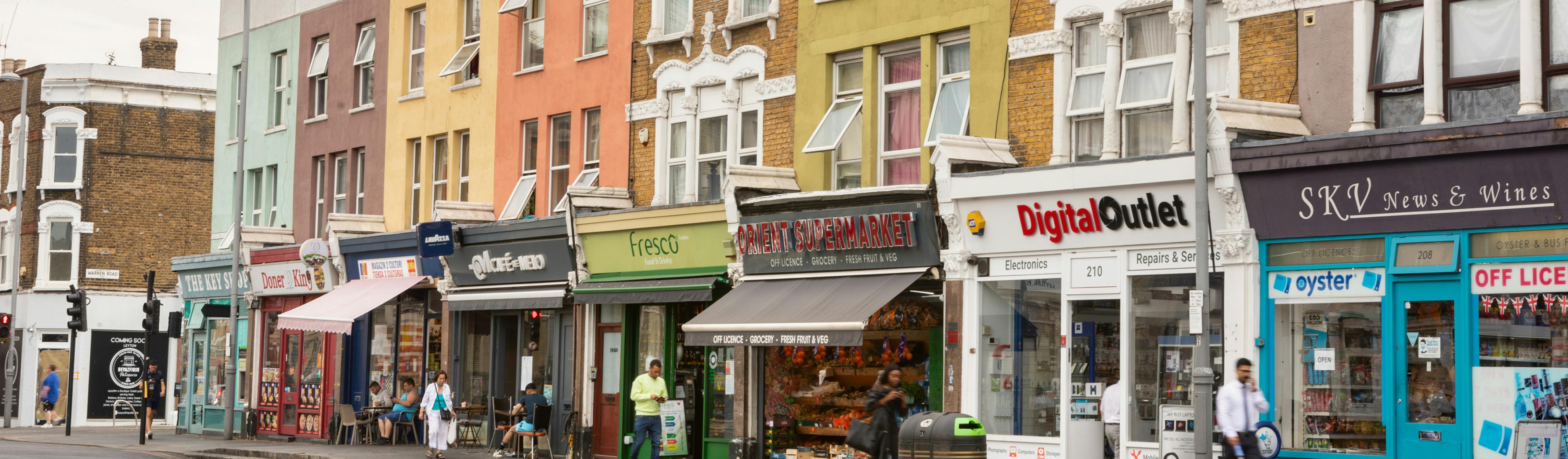 Leyton shop fronts  