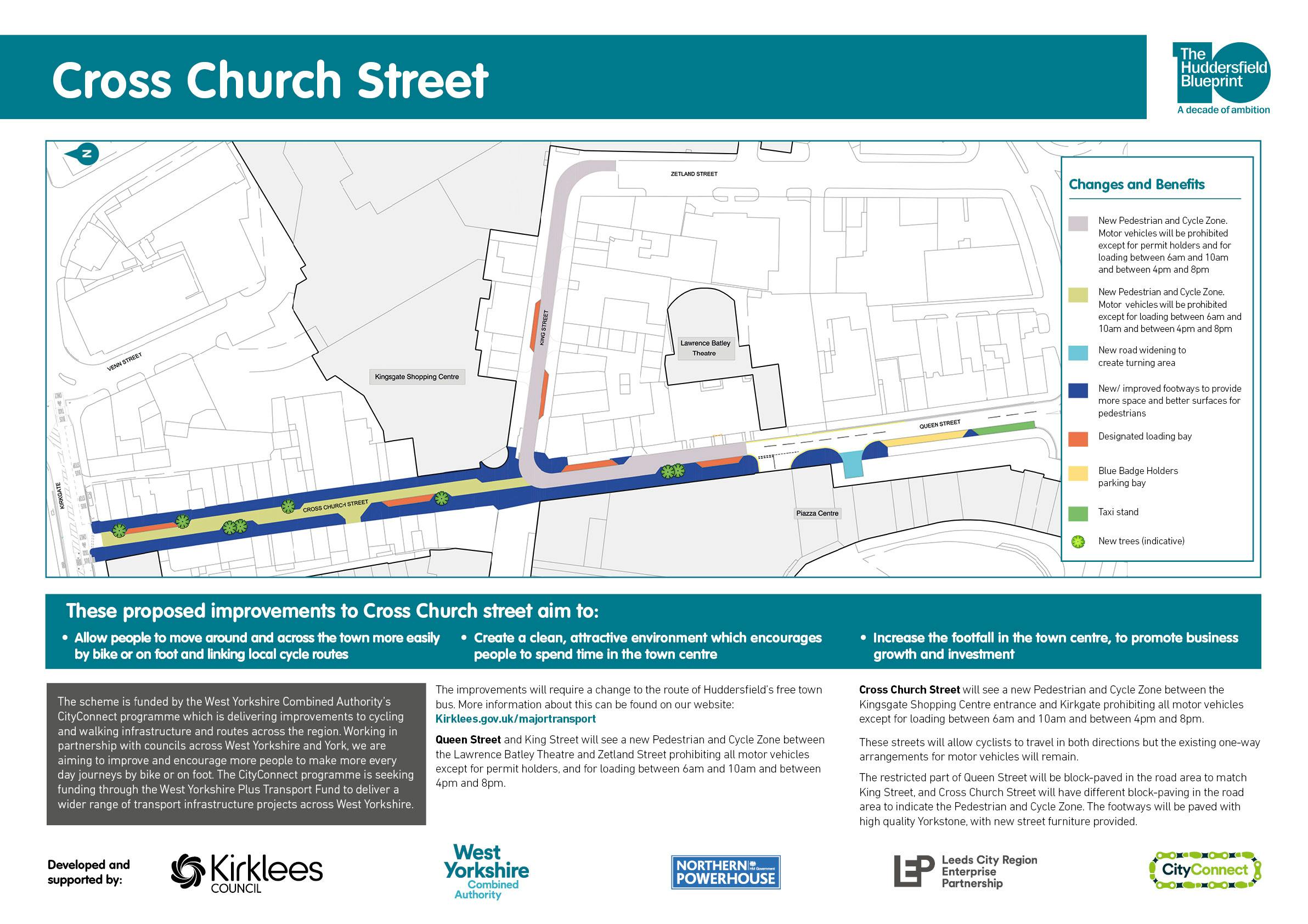 Cross Church Street Plan