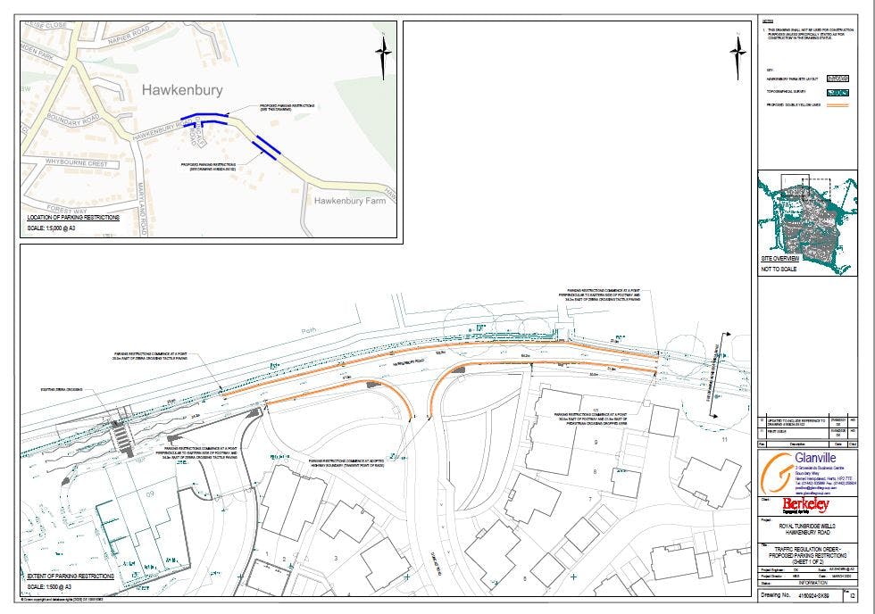 Scheme Plan - Hawkenbury and Duncalf Road