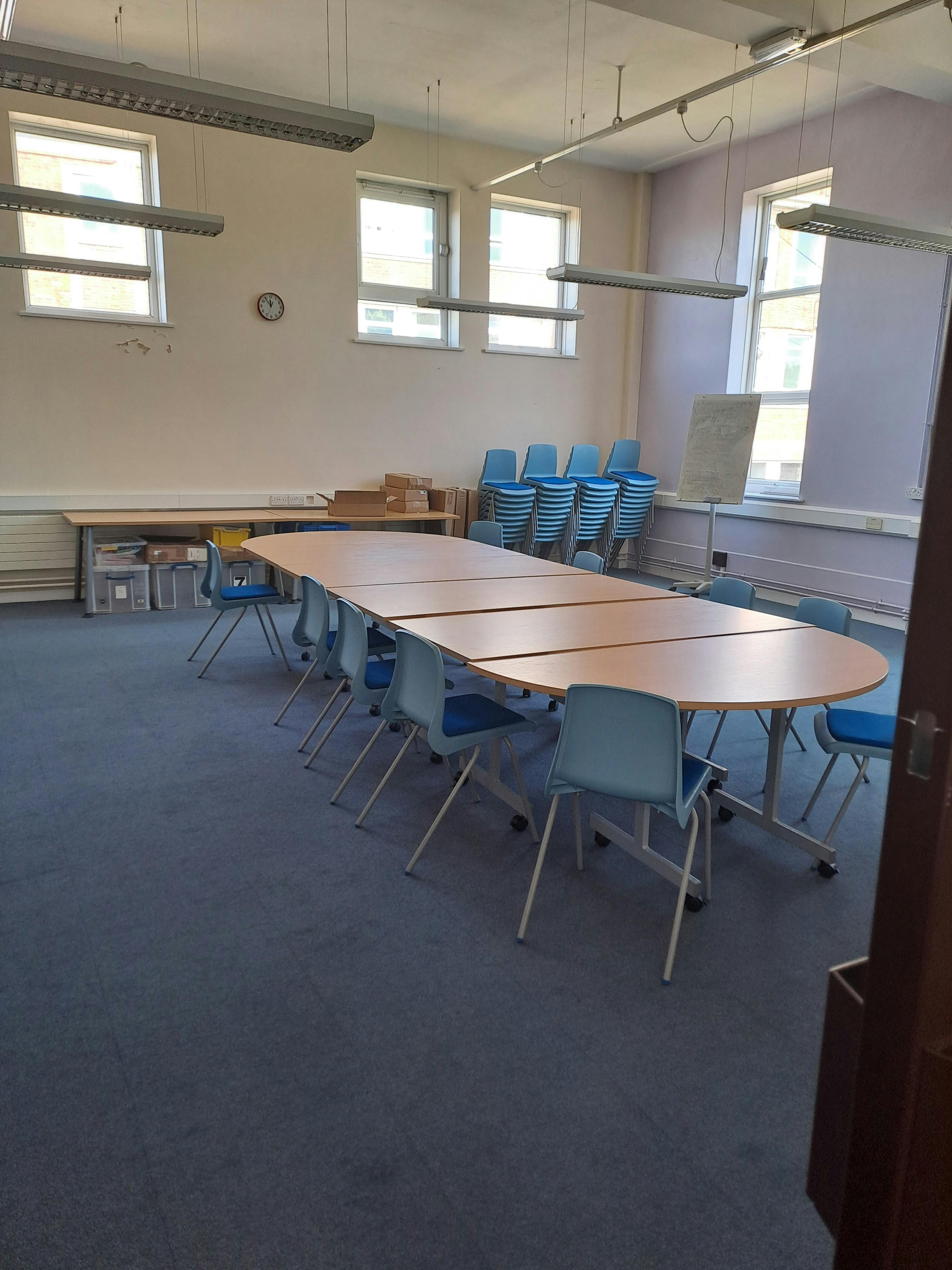 Inside Manor library meeting room photo 2