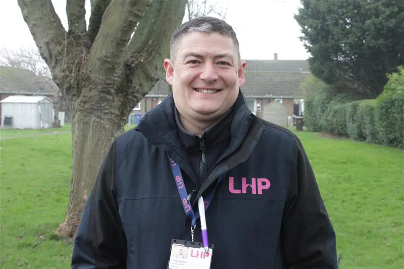 Team member, Craig Nuttall