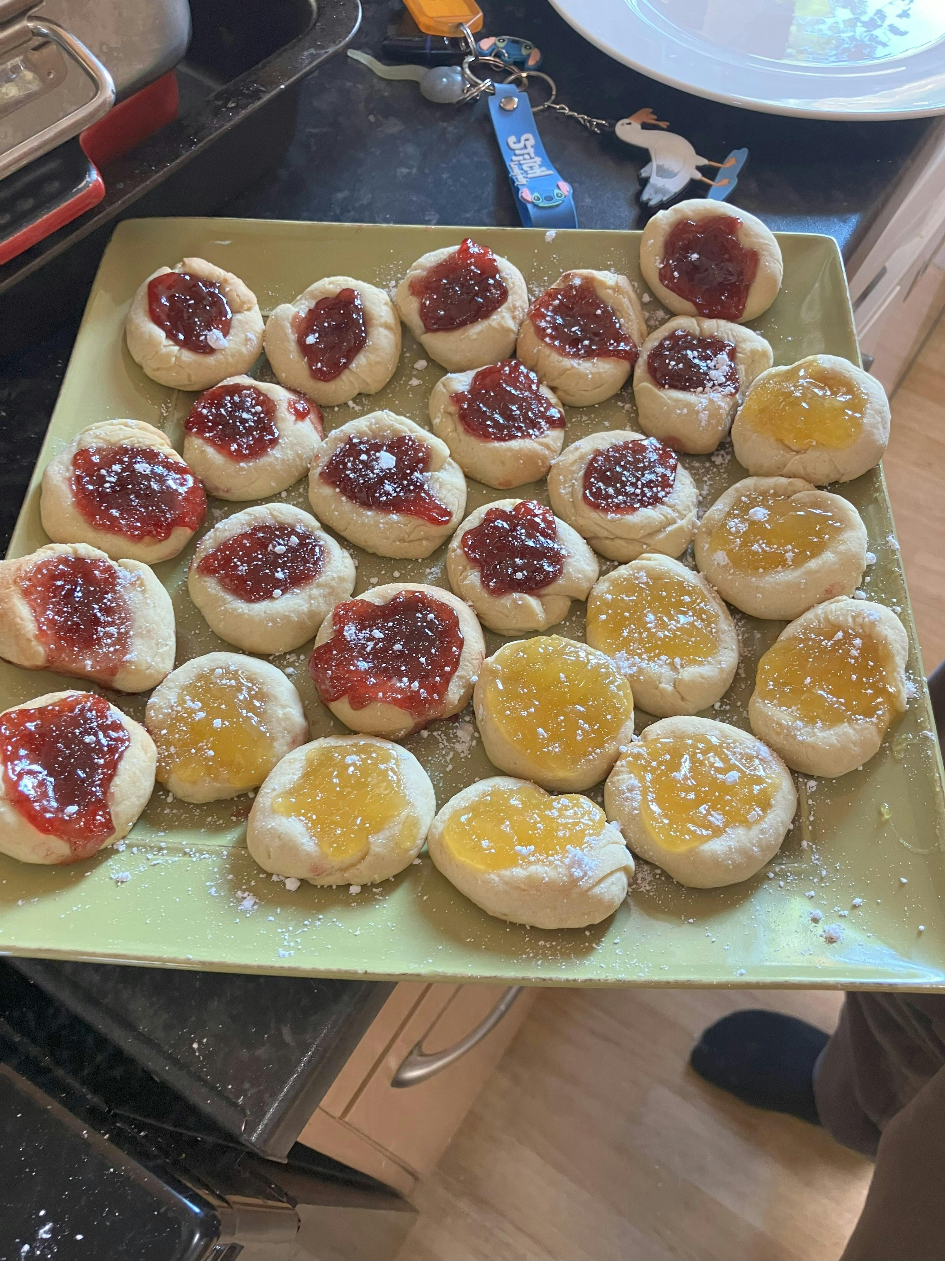 Jam & Lemon cookies 9.7.25