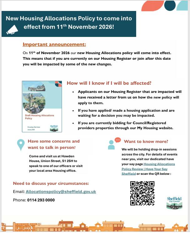 Allocations policy poster- Implementation date
