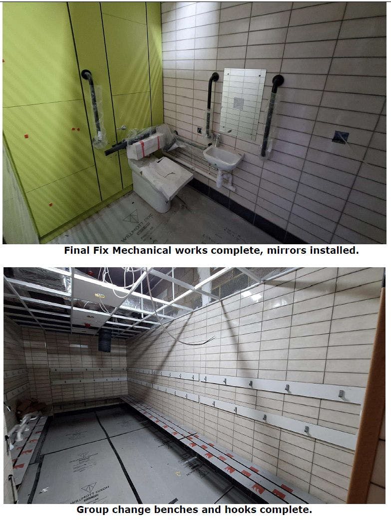 Eston Pool - Works Update, 13.11.25