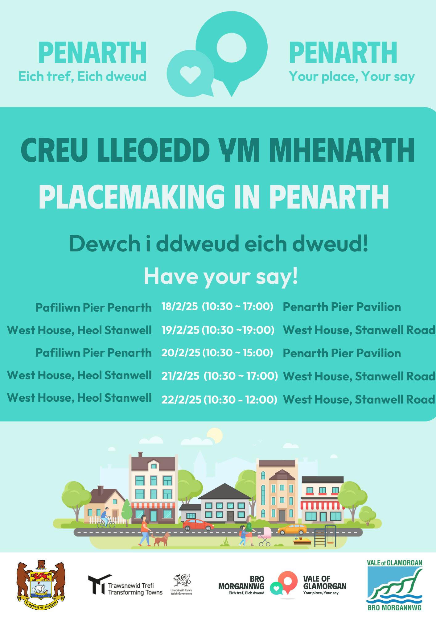 Penarth Placemaking- Flyer - Bilingual 14-2-25 NEW.png