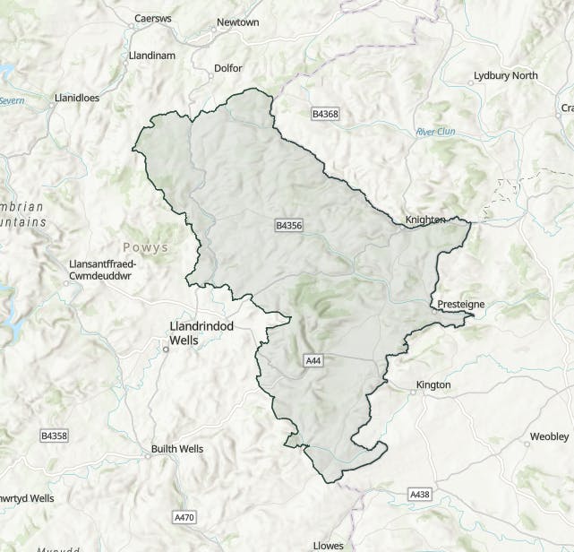 Knighton and Presteigne Locality.png