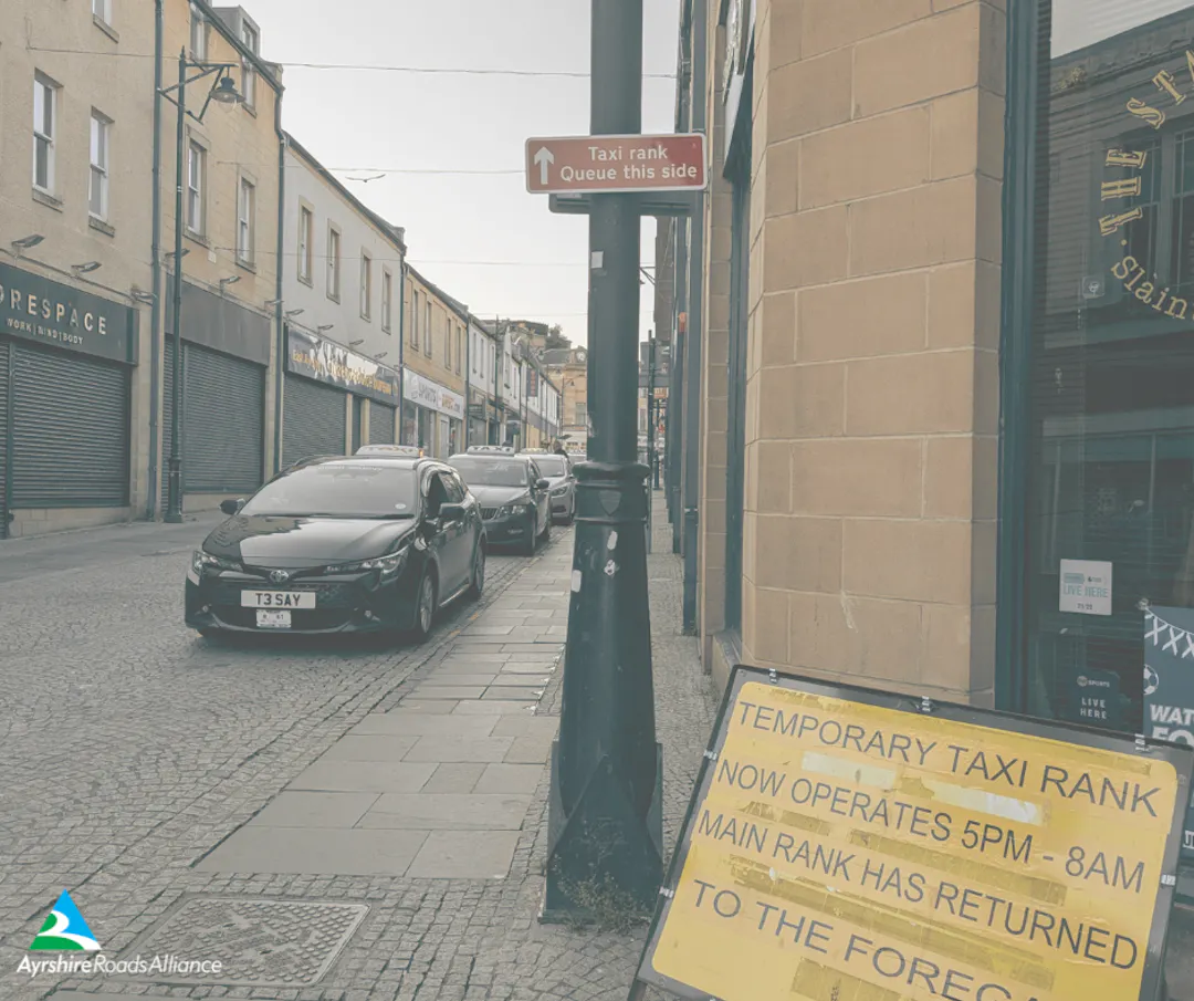 Portland Street taxi rank 