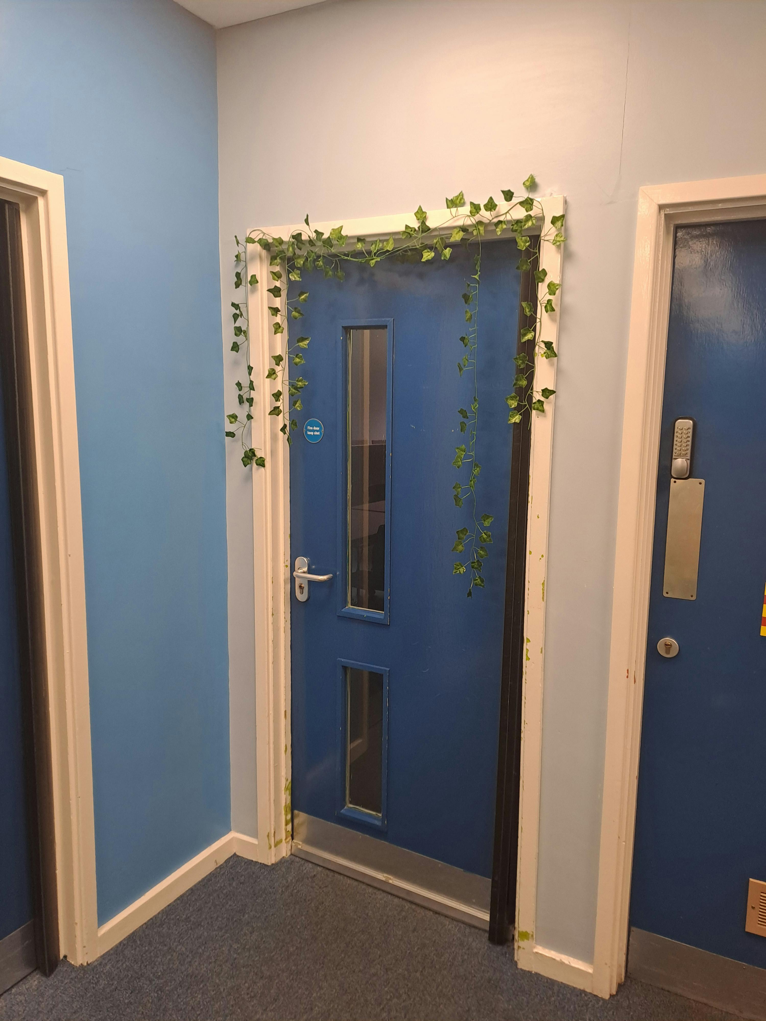 Firth Park Library ground floor internal meeting room entrance