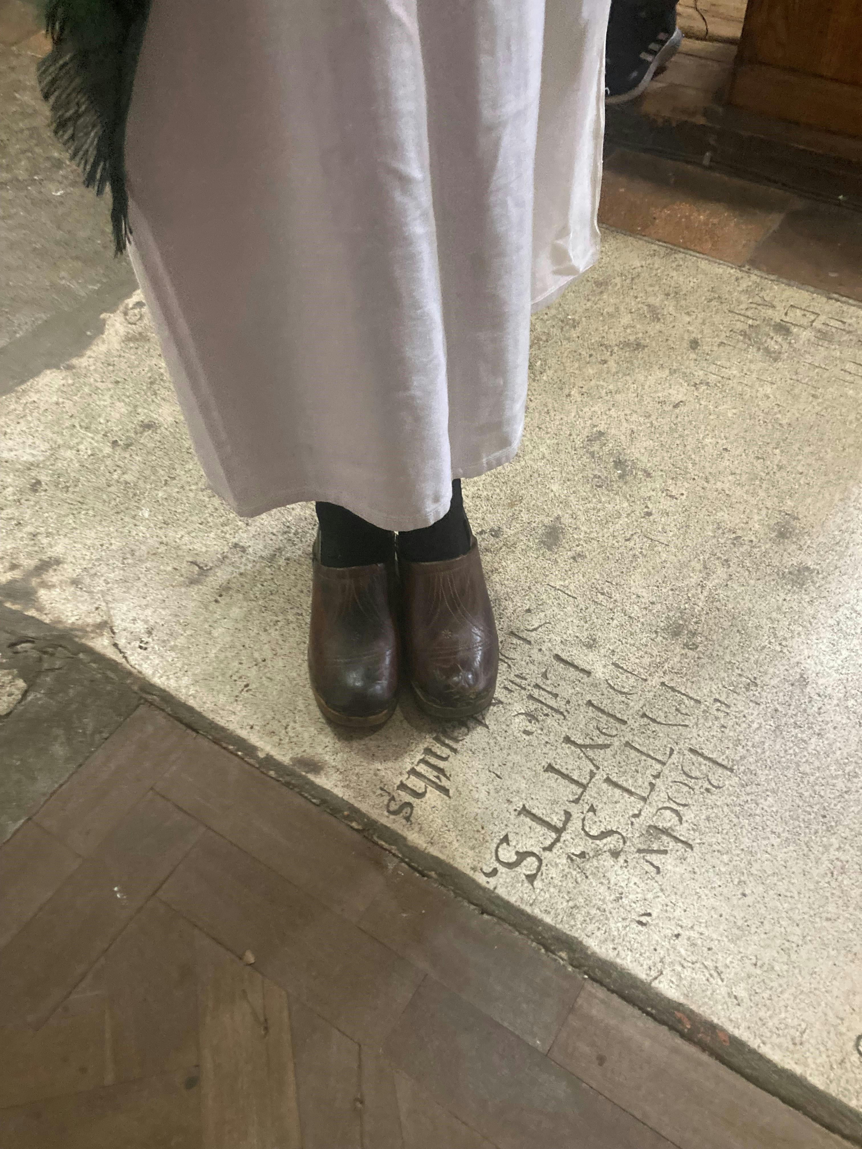 Children who worked at Barking Jute Factory may have worn clogs like these