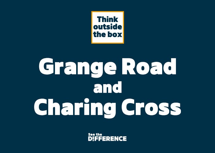 Grange Rd and Charing Cross Logo