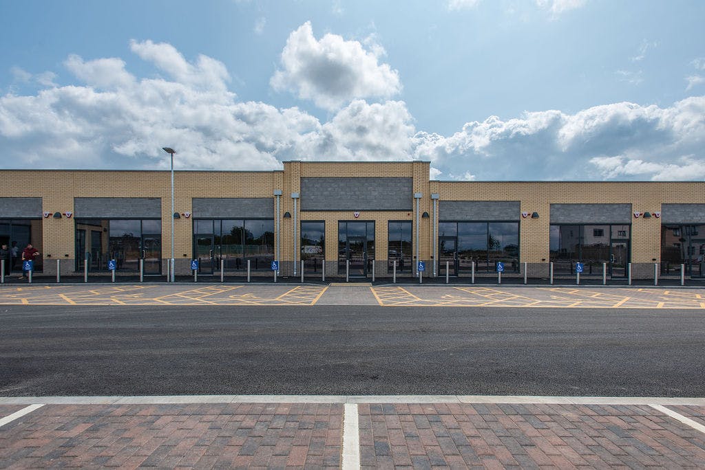 Monks Way retail park
