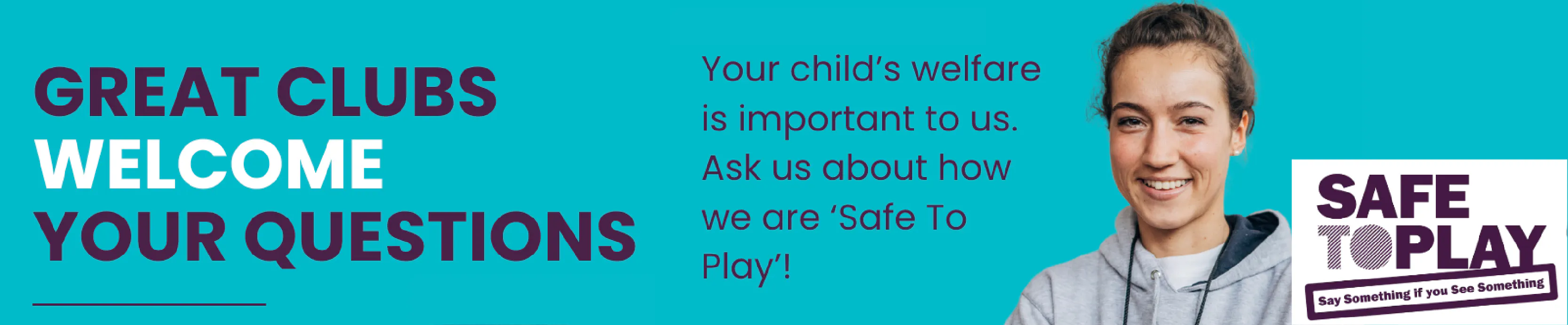 Safe to play banner