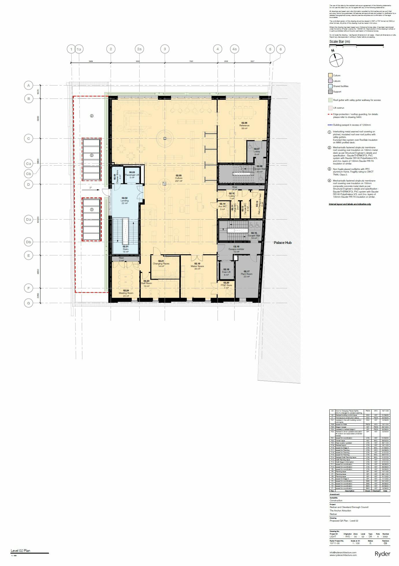 The Lookout - Second Floor Plan (Public Library)