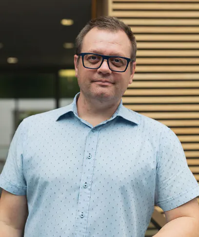 Team member, Patrick Gray