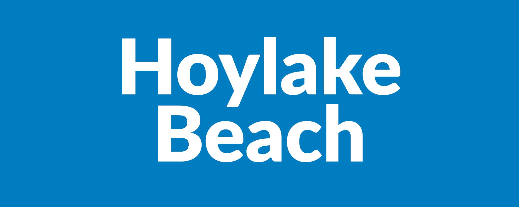 Hoylake Beach text