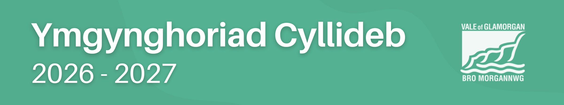 Budget Consultation 2026-2027 baner