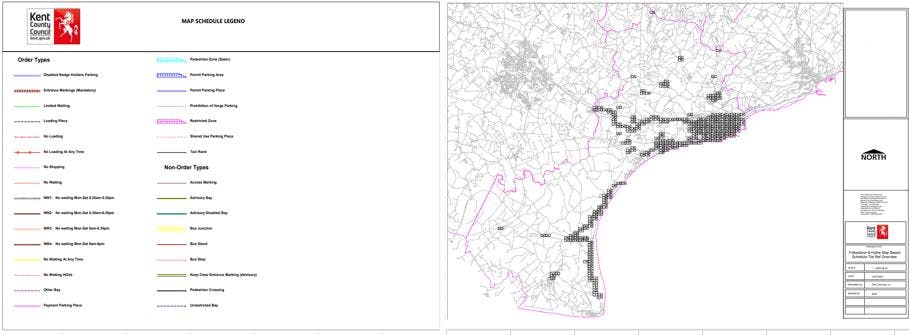 Full map showing affected areas